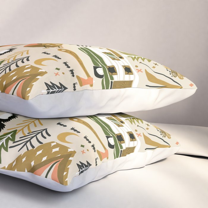Camping Kit - Olive Palette Pillow Sham Gallery Image 3