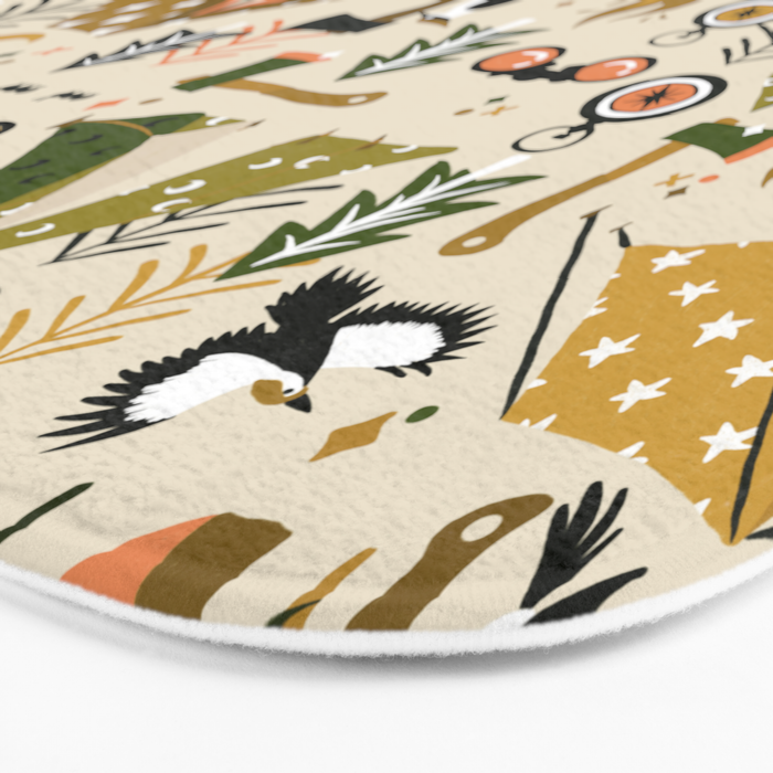 Camping Kit - Olive Palette Bath Mat Gallery Image 3