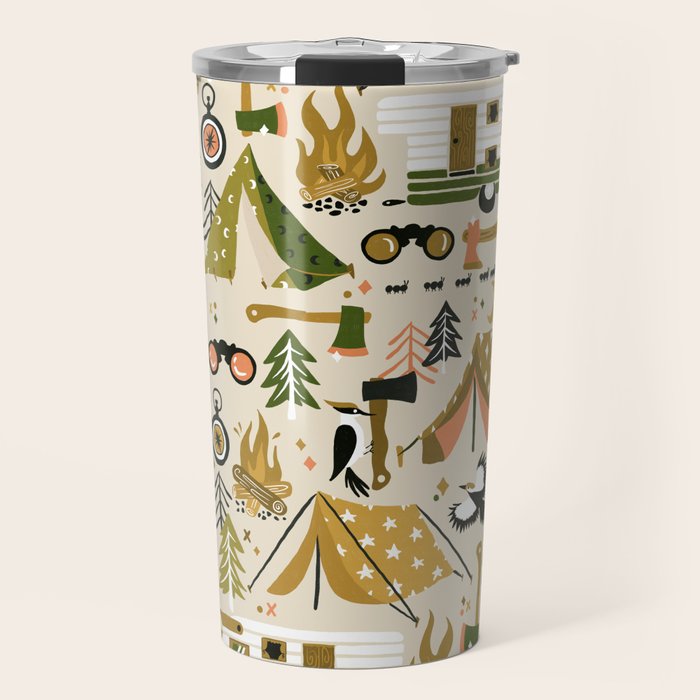 Camping Kit - Olive Palette Travel Mug Gallery Image 1