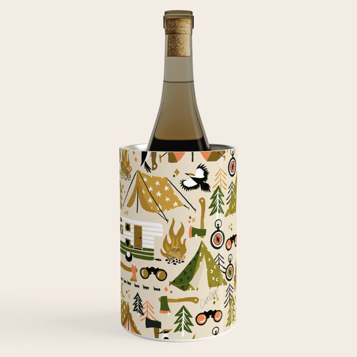 Camping Kit - Olive Palette Wine Chiller Gallery Image 2