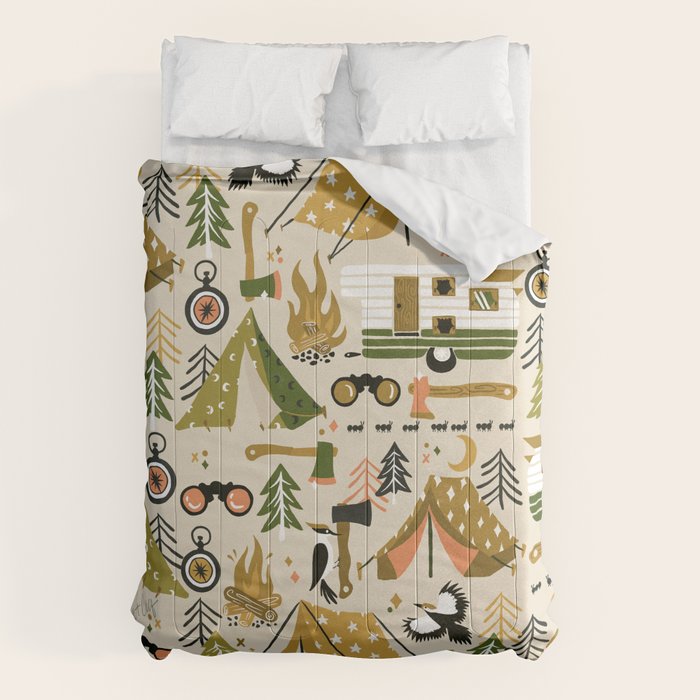 Camping Kit â Olive Palette Comforter Gallery Image 6