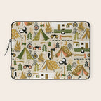 Camping Kit - Olive Palette Laptop Sleeve Gallery Image 1