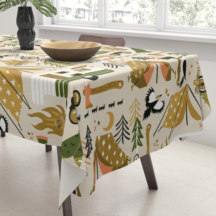 Camping Kit - Olive Palette Tablecloth Gallery Image 3