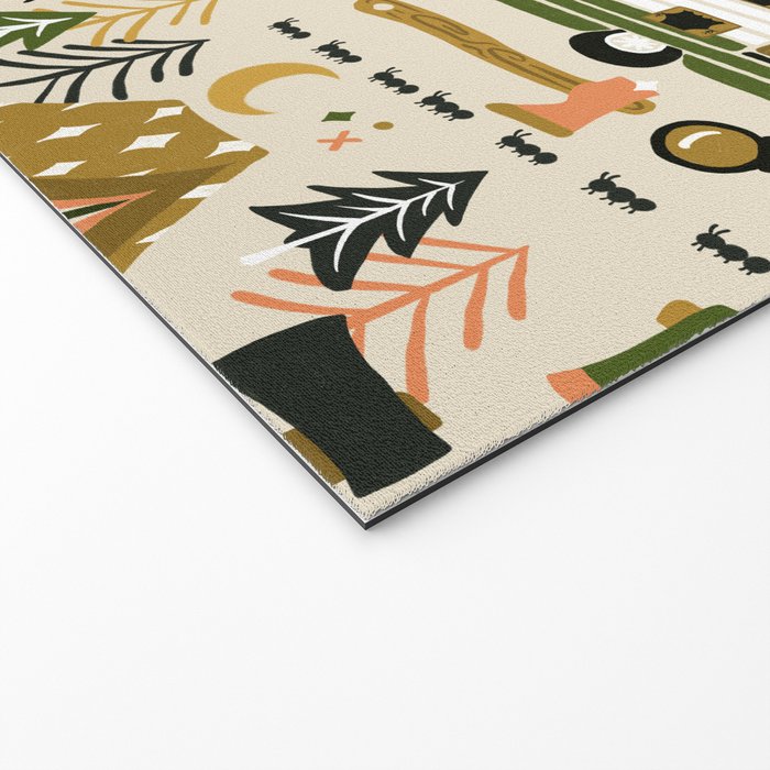 Camping Kit - Olive Palette Welcome Mat Gallery Image 2