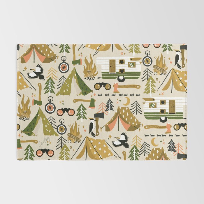 Camping Kit - Olive Palette Rug Gallery Image 2