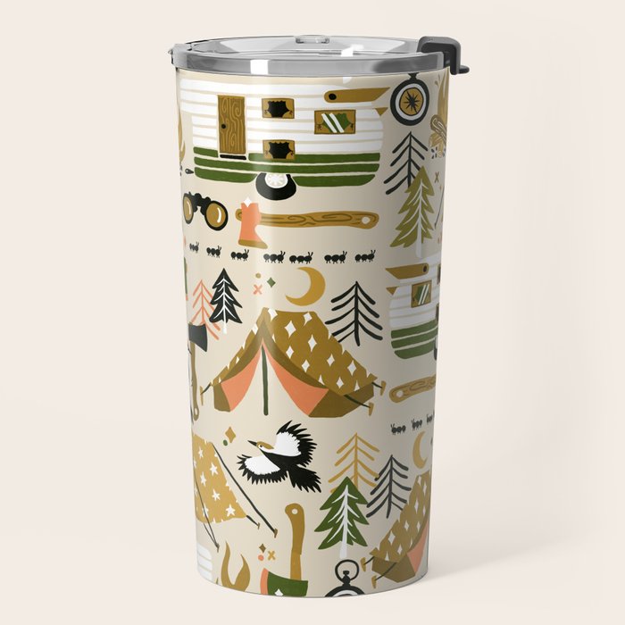 Camping Kit - Olive Palette Travel Mug Gallery Image 2