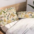 Camping Kit - Olive Palette Pillow Sham Gallery Image 2