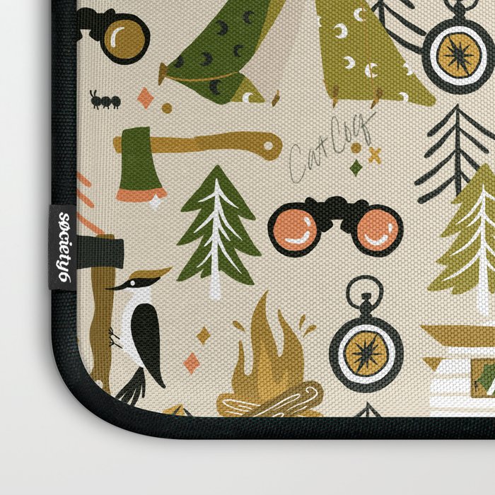 Camping Kit - Olive Palette Laptop Sleeve Gallery Image 3