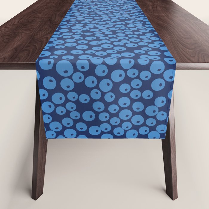 Blueberries pattern Table Runner Gallery Image 1