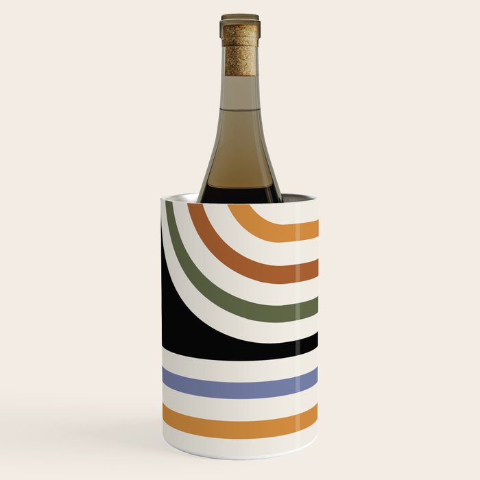 Bold Curvature Stripes VIII Wine Chiller Gallery Image 2