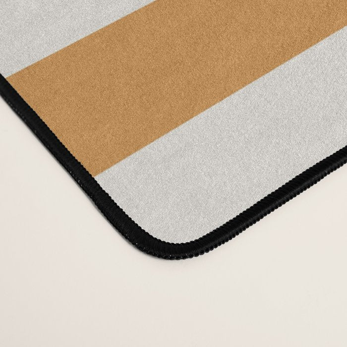 Bold Curvature Stripes VIII Desk Mat Gallery Image 4