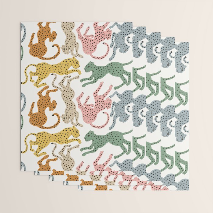 Rainbow Cheetah Wrapping Paper Gallery Image 3