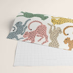 Rainbow Cheetah Wrapping Paper Gallery Image 2