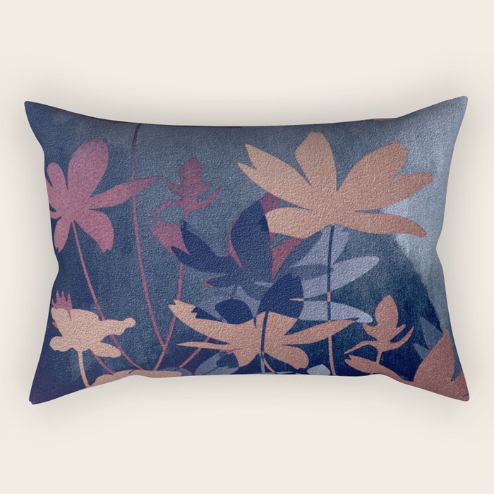 Night Garden Rectangular Pillow Gallery Image 1