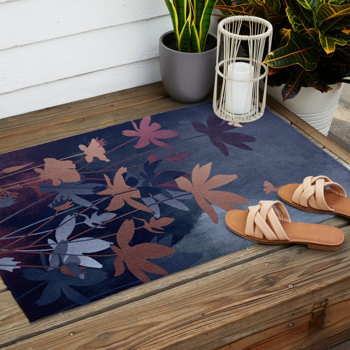 Night Garden Outdoor Rug Gallery Image 2
