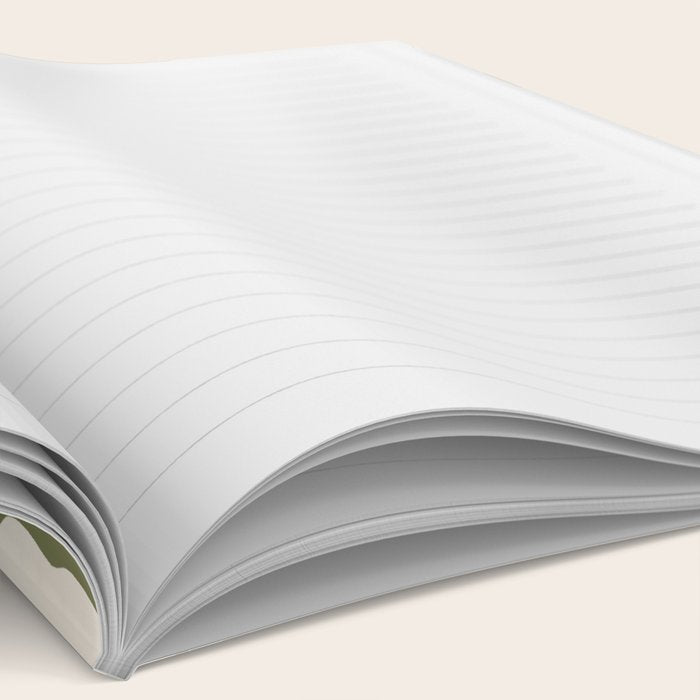 Cute retro floral art Notebook Gallery Image 2