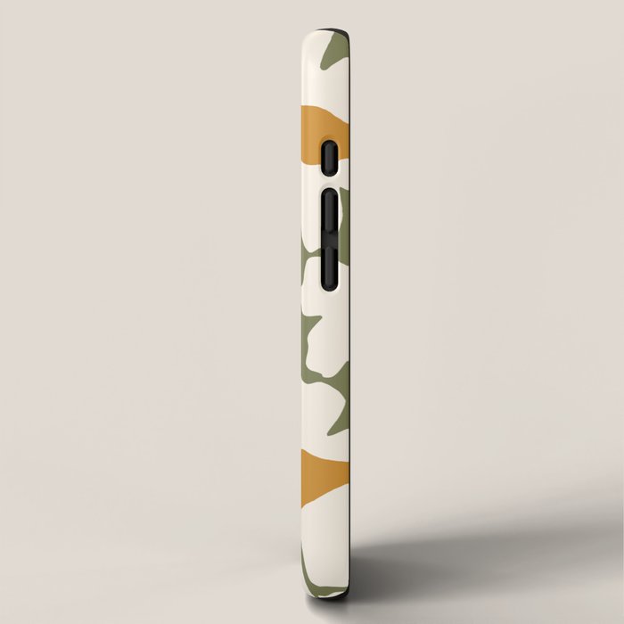Cute retro floral art iPhone Case Gallery Image 2