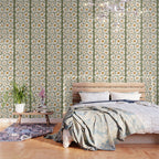 Cute retro floral art Wallpaper Gallery Image 3