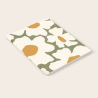 Cute retro floral art Notebook Gallery Image 2