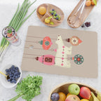 Festive Baubles With A Polar Bear Cutting Board Gallery Image 2