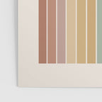 Gradient Arch XXVII Earthy Mid Century Modern Rainbow Poster Gallery Image 3