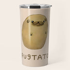 Pugtato Travel Mug Gallery Image 1