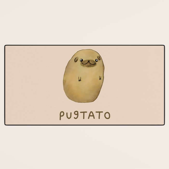 Pugtato Desk Mat Gallery Image 3