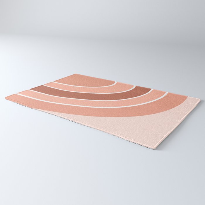 Rainbow arc - neutrals Rug Gallery Image 3
