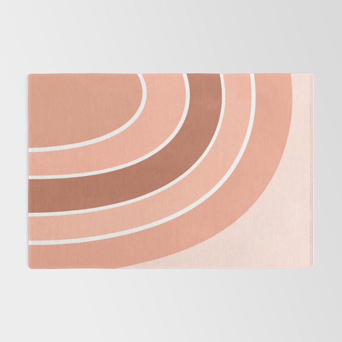 Rainbow arc - neutrals Rug Gallery Image 2