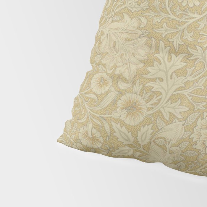 William Morris Vintage Double Bough Antique Gold Pillow Sham Gallery Image 4