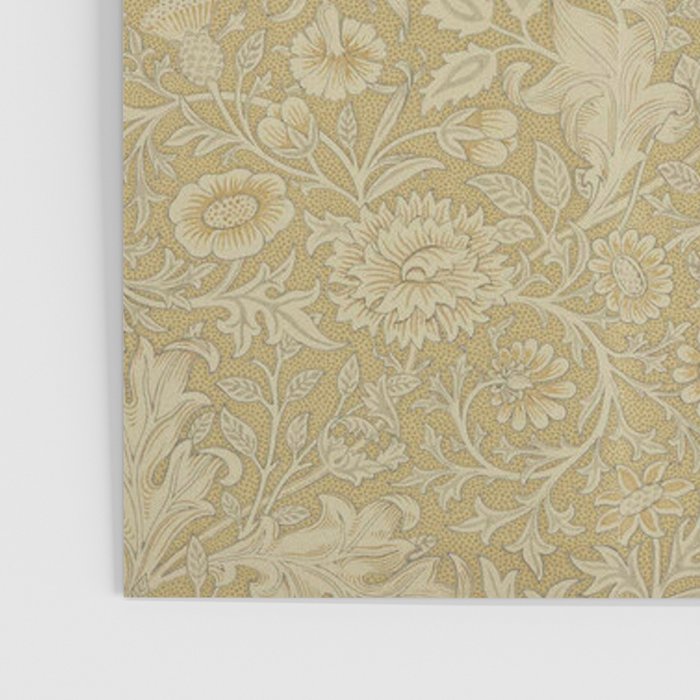 William Morris Vintage Double Bough Antique Gold Poster Gallery Image 3