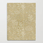 William Morris Vintage Double Bough Antique Gold Notebook Gallery Image 4