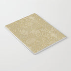William Morris Vintage Double Bough Antique Gold Notebook Gallery Image 3