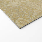 William Morris Vintage Double Bough Antique Gold Welcome Mat Gallery Image 2