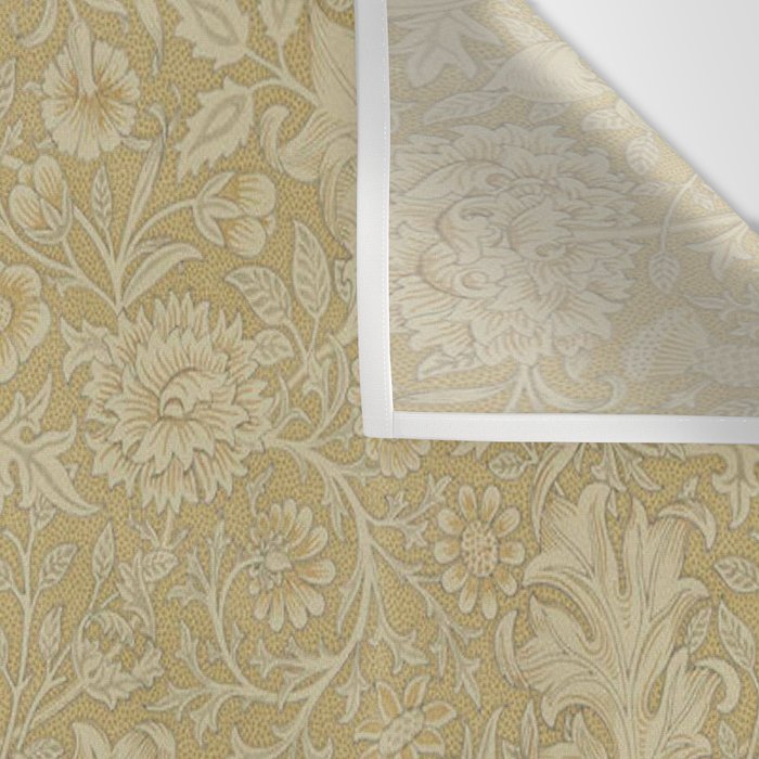 William Morris Vintage Double Bough Antique Gold Wall Tapestry Gallery Image 3