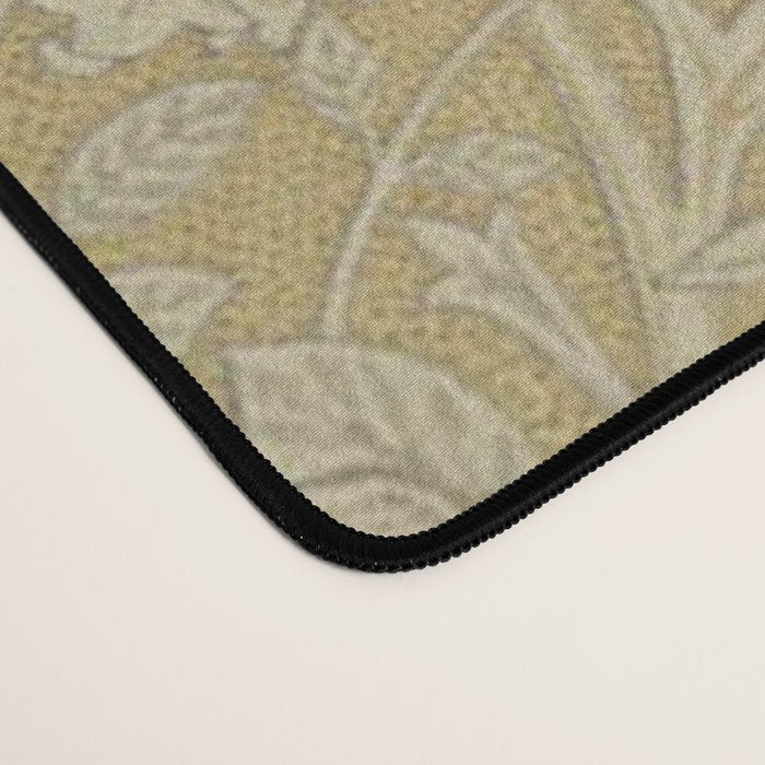William Morris Vintage Double Bough Antique Gold Desk Mat Gallery Image 4