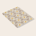 Golden Daisy Swirl Notebook Gallery Image 2
