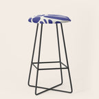 Abstract organic nature leaf art pattern Stool Gallery Image 1