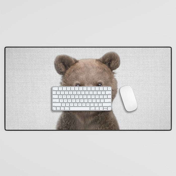 Baby Bear - Colorful Desk Mat Gallery Image 1