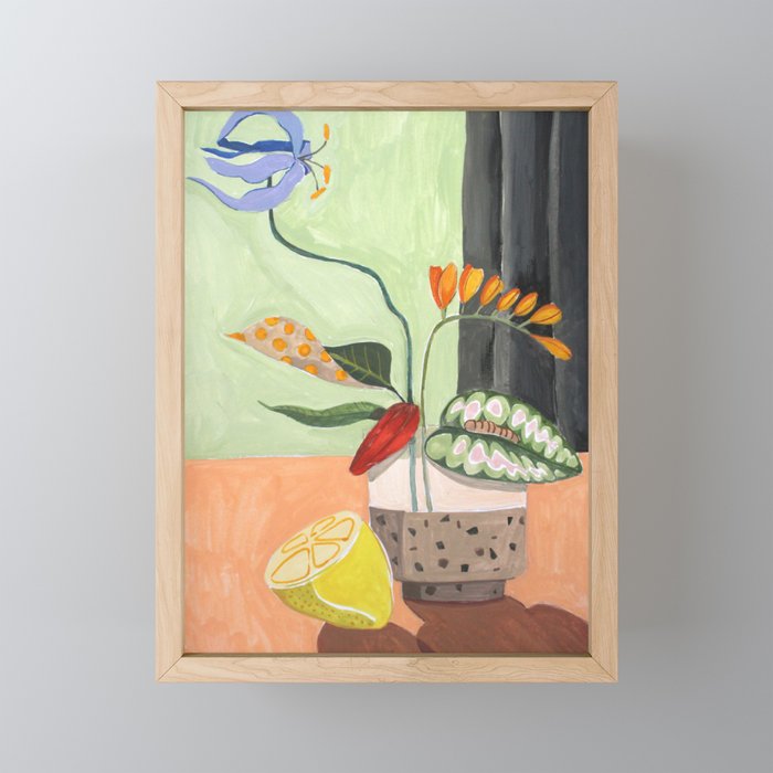 Ikebana Mini Art Print Gallery Image 1