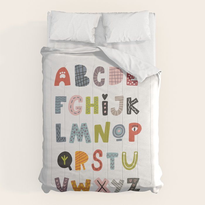 Decorative Alphabet Comforter Gallery Image 6