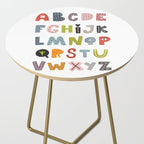 Decorative Alphabet Side Table Gallery Image 2