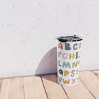 Decorative Alphabet Travel Mug Gallery Image 4