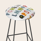 Decorative Alphabet Stool Gallery Image 2