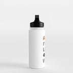 Decorative Alphabet Water Bottle Gallery Image 3