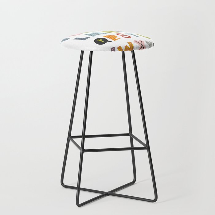 Decorative Alphabet Stool Gallery Image 1