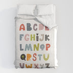 Decorative Alphabet Duvet Cover Gallery Image 6