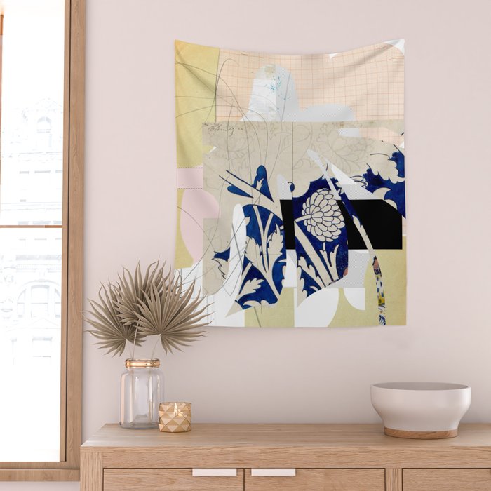 another daydream turn · Man Frau Tochter Wall Tapestry Gallery Image 2