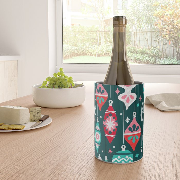 Festive As F*ck - Teal Wine Chiller Gallery Image 4