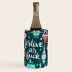 Festive As F*ck - Teal Wine Chiller Gallery Image 2